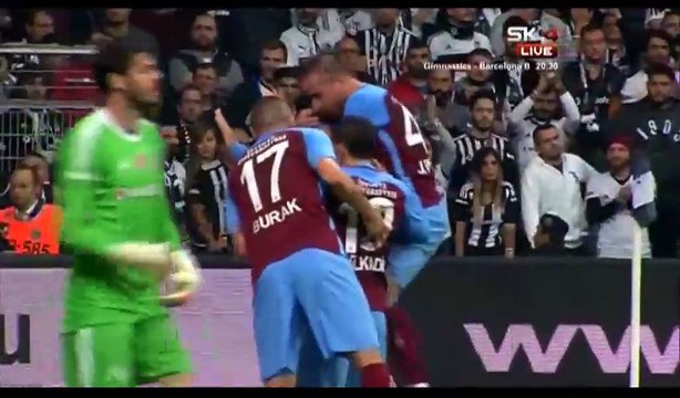 All Goals & Highlights HD - Besiktas 2-2 Trabzonspor - 01.10.2017