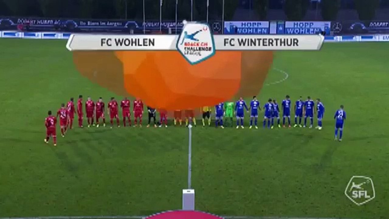 Wohlen 3:2 Winterthur  (Swiss Challenge League 30 September 2017)