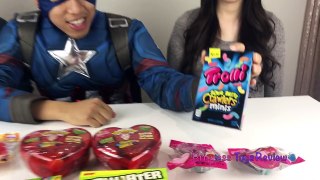 EXTREME Sour Warheads Sour Candy Challenge for Kids Taste Test Gummy Candy Princess Toysreview