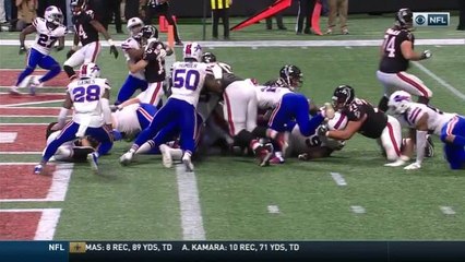 Devonta Freeman churns into the end zone for the TD