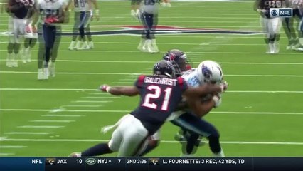 Marcus Mariota throws 28-yard dart to Rishard Matthews