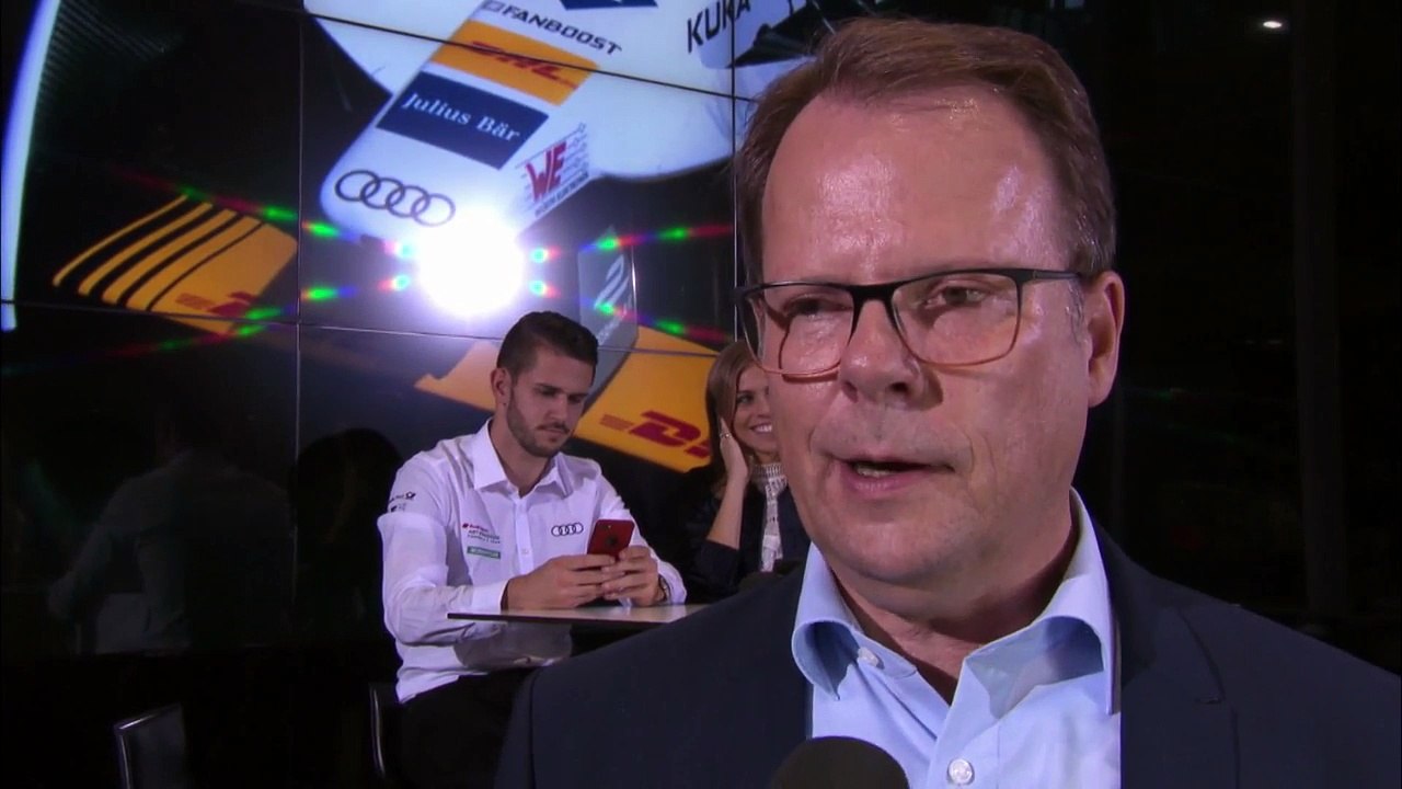 Audi Formula E Präsentation Interviews
