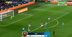 Lucas Ocampos  Goal HD - Nice	2-1	Marseille 01.10.2017