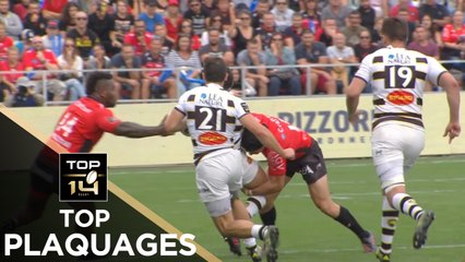 TOP Plaquages de la J6 – TOP 14 – Saison 2017-2018