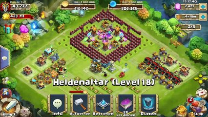 Castle Clash | Rolling for Treantaur - Illuminati rollen Helden ಠ Schloss Konflikt [Deutsch]