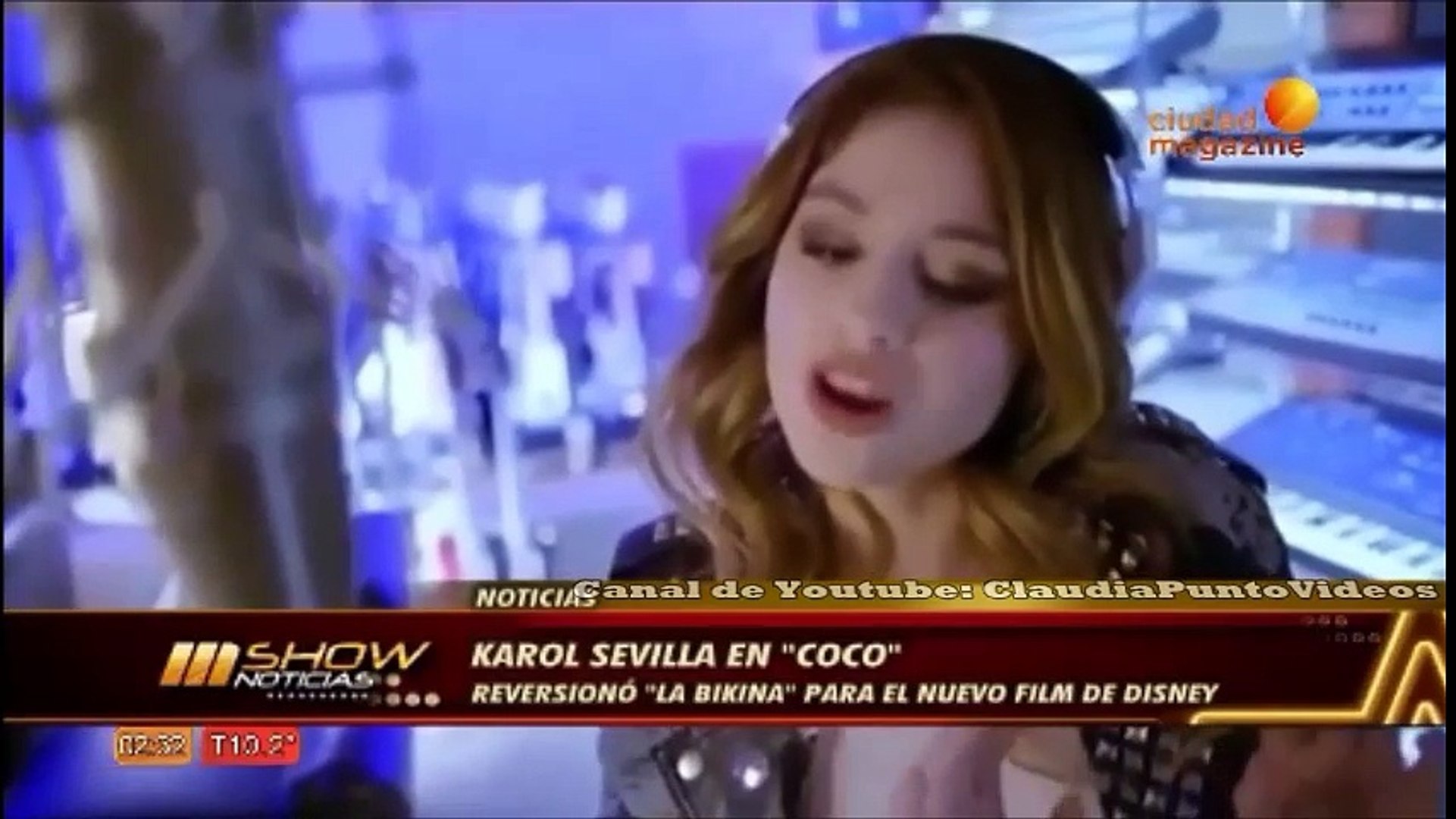 Karol Sevilla reversionó "La Bikina" para el film "Coco" - Vídeo Dailymotion
