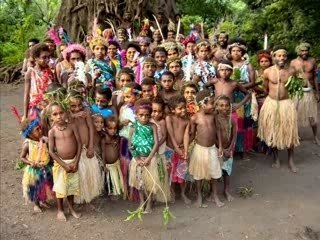 Danses du Toka: île de TANNA au VANUATU