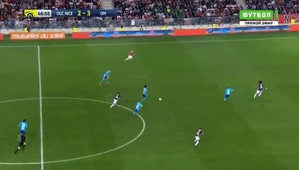 Luiz Gustavo Goal HD - Nice	2-4	Marseille 01.10.2017