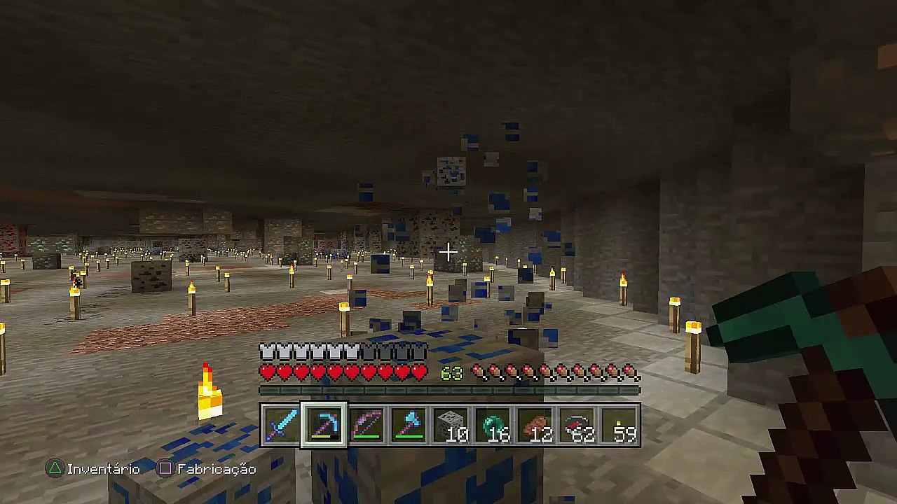 MINECRAFT Mineirando Todas as Riquezas da MINA 073