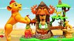 The Lion Guard Rise of Scar Playset Lion Hunt Finding Kion with Fuli and Simba with Beshte and Bunga