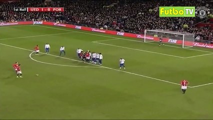 CRİSTİANO RONALDO'nun Attıgı ilk frikik gol'ü