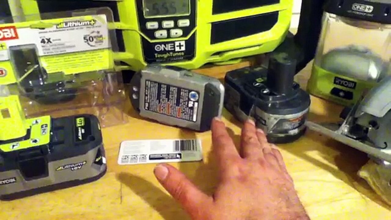 Ryobi P108 High Capacity Lithium Ion Battery for Onev cordless power tools