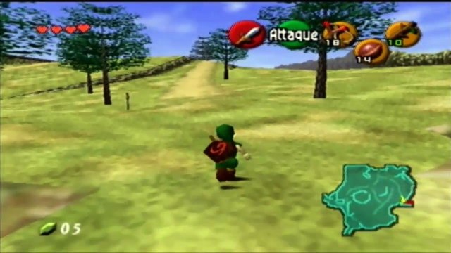 Let's play - Zelda : ocarina of time : épisode 3 , Le chateau d'hyrule
