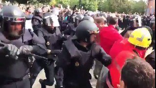 Violence Catalogne 01/10/2017   07