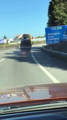 Tow Truck Towing a Tow Truck Towing a Car