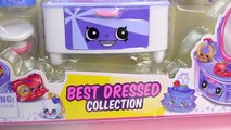 Shopkins Season 3 Playset Best Dressed Collection Fashion Spree Exclusive Dresser Shoes Toy Video