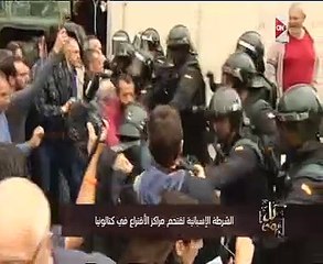 "أديب" معلقا على استقلال"كتالونيا": فين الكونجرس الأمريكى من عنف شرطة إسبانيا