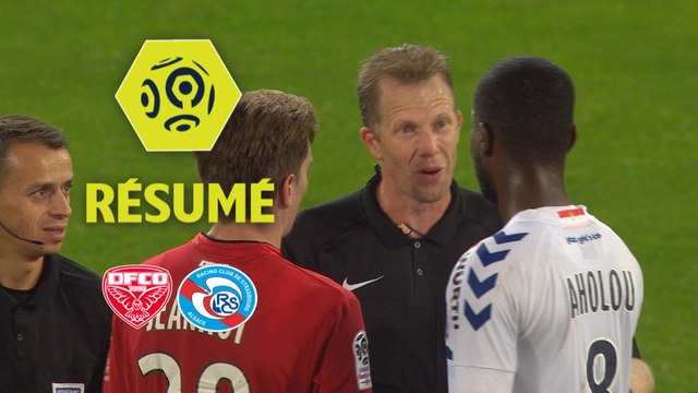 Dijon FCO - RC Strasbourg Alsace (1-1) - Résumé - (DFCO-RCSA) / 2017-18