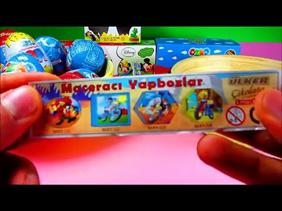 NEW Huge 12 Surprise Egg Opening Kinder Surprise Ozmo Egg Topi Egg Smart Egg