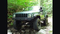 Lifted 2001 Jeep Cherokee XJ 6.5 RC Rough Country Long Arm Suspension lift kit Old Florida Road MA