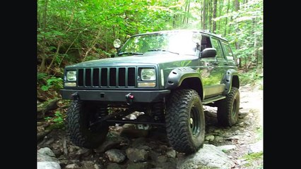 Lifted 2001 Jeep Cherokee XJ 6.5 RC Rough Country Long Arm Suspension lift kit Old Florida Road MA