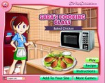 Baked Chicken - SARAS COOKING CLASS - Children Games Video - yourchannelkids