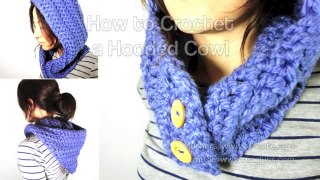 How to Crochet a Hooded Cowl (DIY Tutorial)