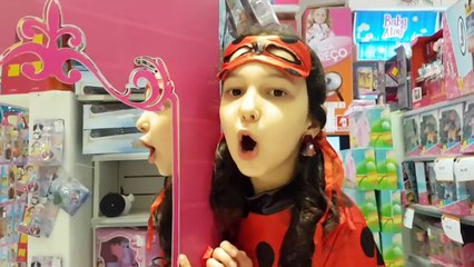 MIRACULOUS AS AVENTURAS DE LADYBUG NO SHOPPING - Mico de 500K | Luluca