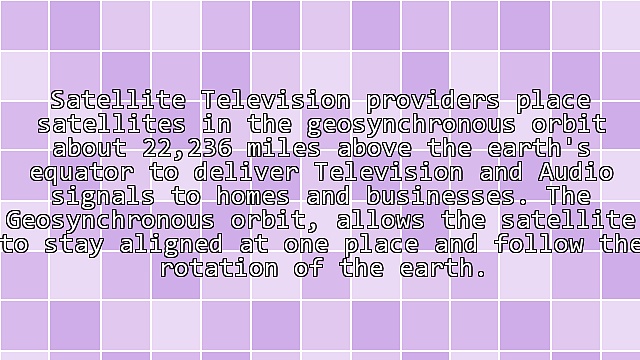 About Satellite TV Quality and Service