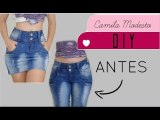 DIY- TRANSFORME SHORT EM SAIA  ✅