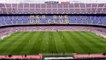 Fans have mixed views on Barca's closed doors game