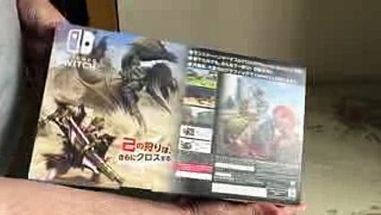 [Unboxing] Monster Hunter XX Nintendo Switch