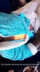 Hello, world. Meet our baby girl Alexis Olympia Ohanian, Jr.