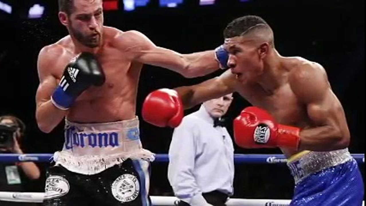 Errol Spence Chris Algieri Full fight Review ... Errol Spence KOs Chris Algieri by 5th round TKO-L1HQMMP8WZw