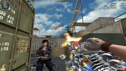 Cross Fire China _ Gatling Gun-Infernal Dragon VVIP Green VFX (Weapon Attach Item VFX) !-wIgQFsJm4oc