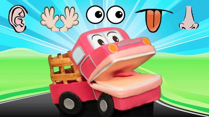 Los Cinco Sentidos - Barney El Camion - Canciones Infantiles - Lunacreciente