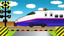 Bullet train couple loop song②【Railroad crossing animation】