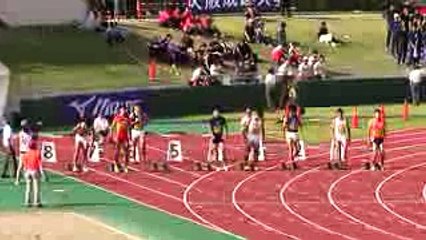 日本人初9秒台  桐生祥秀998!!  2017 全日本インカレ陸上 男子100m決勝