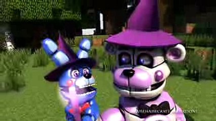 Monster School Five Nights At Freddy's - Magic - Minecraft Animation