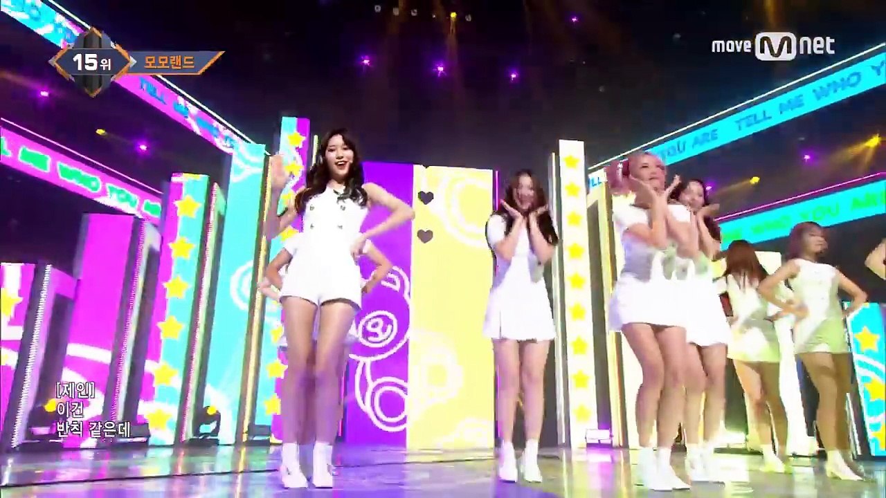 [MOMOLAND - Freeze] KPOP TV Show _ M COUNTDOWN 170914 EP.541-5upjKkEutk4