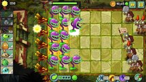 Plants vs. Zombies 2 Gameplay its about Time: One Plant Power Up (Lost City)