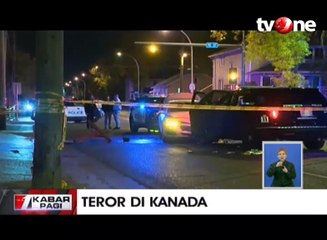Teror di Kanada, Polisi Ditabrak dan Ditusuk