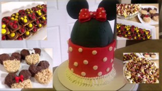 MICKEY / MINNIE MOUSE CAKE. Cake Decorating