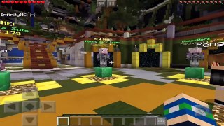 InPvP MONEY WARS SERVER! Minecraft PE: Egg Wars, Build Battle & Blockhunt!