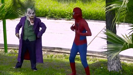 Download Video: Frozen Elsas Dress is MISSING - Spiderman vs Witch - Joker Love Elsa Superhero Funny Pranks