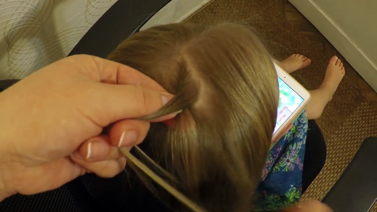 ПРИЧЕСКА для девочек УЛИТКА на длинные и средние волосы #4