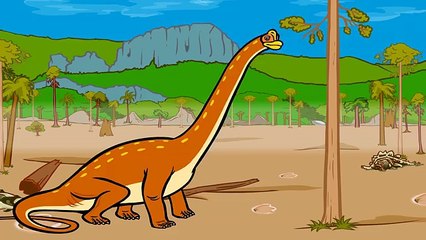 Brachiosaurus, a Giraffe-Like dinosaur with English Sub ★Genikids Dinosaur