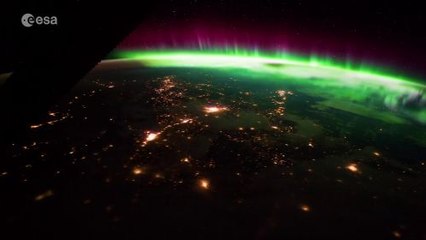 The Space Station Gets The Best View Of The Aurora Borealis