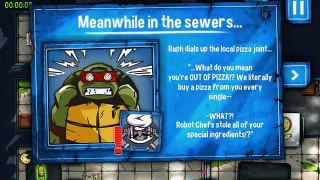 Teenage Mutant Ninja Turtles Heist In A Half Shell - Cartoon Movie Game New TMNT