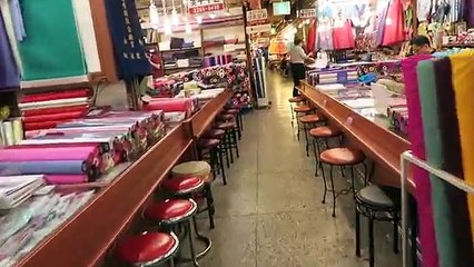 Eating Bibimbap at Gwangjang Market & Other Korean Street Food